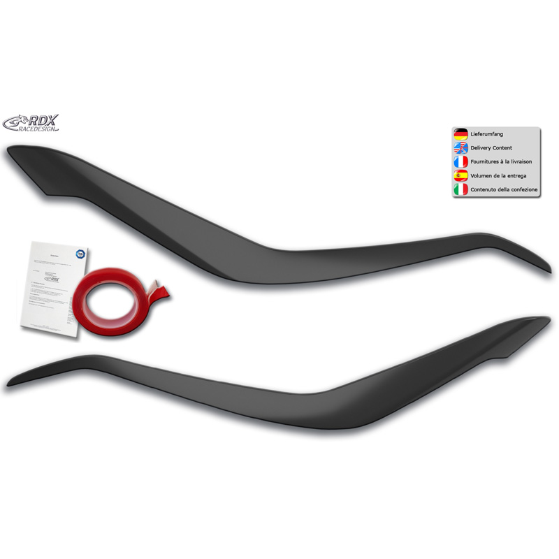 Spoilers de phares sur mesure pour Kia Sportage 2015-2022 (ABS)