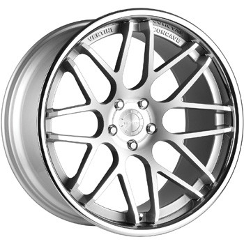 VERTINI MAGIC CONCAVE INOX SILVER MACHINE POLISHED 9.0x22 5x112