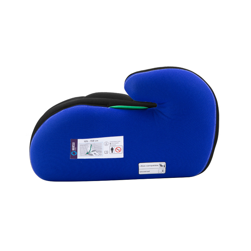 Sparco Siège enfant F100KI Noir/Bleu i-Size 125-150cm (ECE-R129/03)