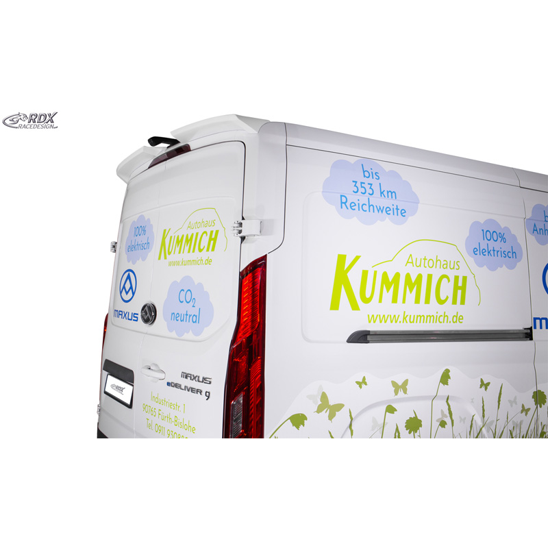 RDX Racedesign Becquet de toit sur mesure pour Maxus (e)Deliver 9 H2 2020- (PUR-IHS)
