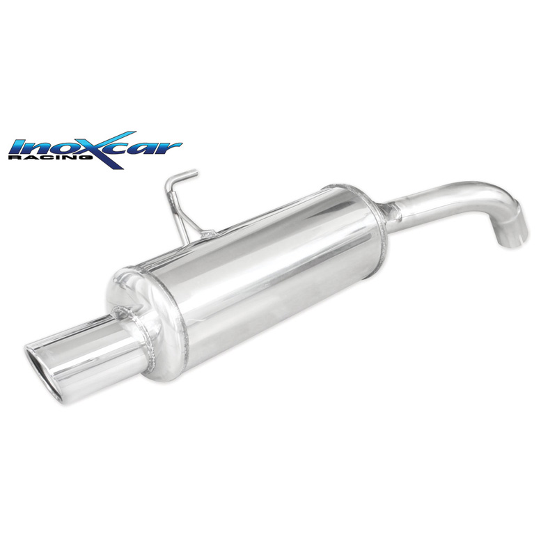 100% Inox Échappement Sport sur mesure pour Renault Clio II RS 2.0 Phase 2 172cv 2002-2003 1x90mm X-Race