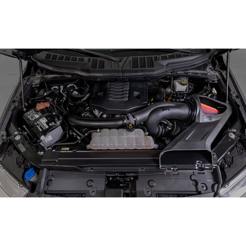 K&N NextGen d'admission d'air froid  sur mesure pour Ford F150 & F150 Raptor 2.7L/3.5L V6 2021- (50-2617)