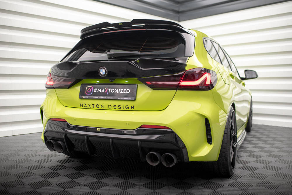 Diffuser V.3 BMW 1 F40 M Pakket & M135i Maxton Glans Zwart