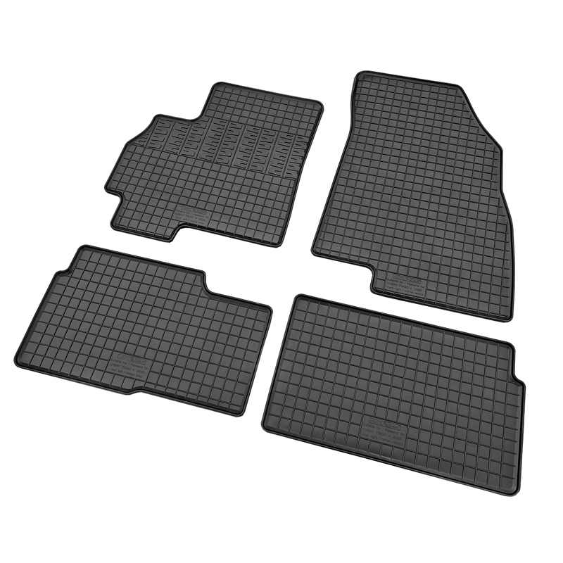 CIKCAR Set tapis de caoutchouc sur mesure pour Chery Tiggo 4 Hybrid 2025- (4-pièces + points de fixage)