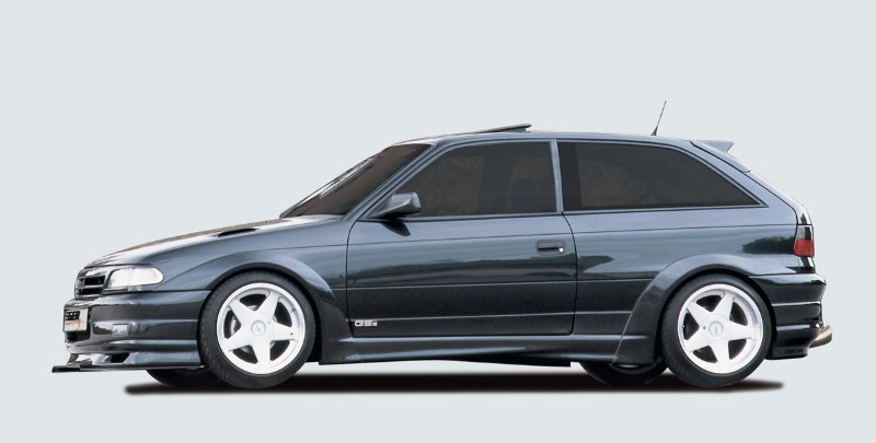 Zijskirts Opel Astra F GSI Rieger
