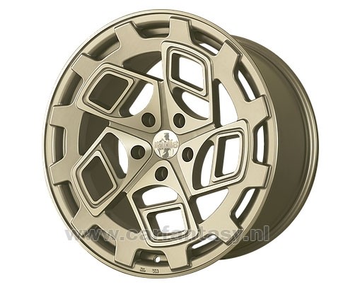 RADI8 CM9 9.5x18 5x112 42 Matte Silver / Machine Face 66,6 Velge