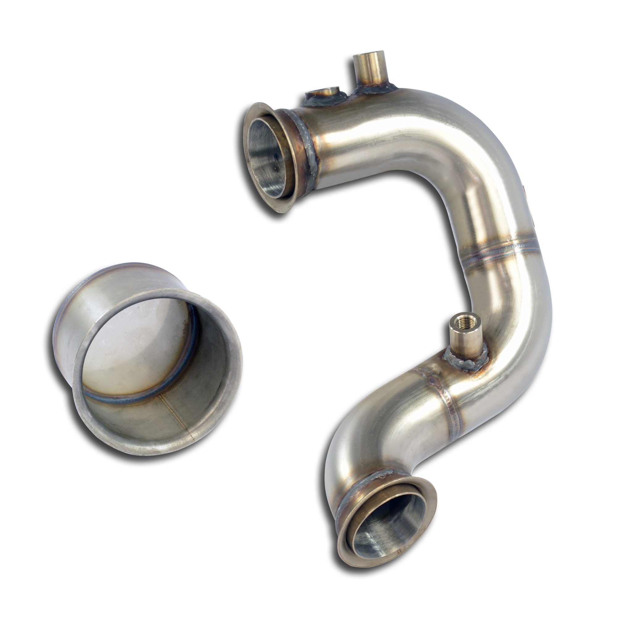 AUDI A3 8V 2.0 TDI (150 Hp) 2012 Turbo Downpipe (replaces diesel soot filter) With sensor bungs (Eur