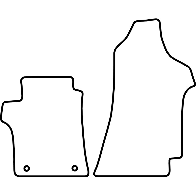 Set de tapis de sol sur mesure pour Hyundai H300 2008-