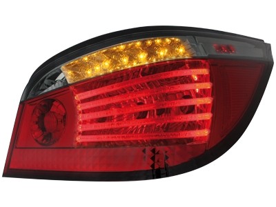 Feux arriere LED BMW E60 lim. rouges/de fumee