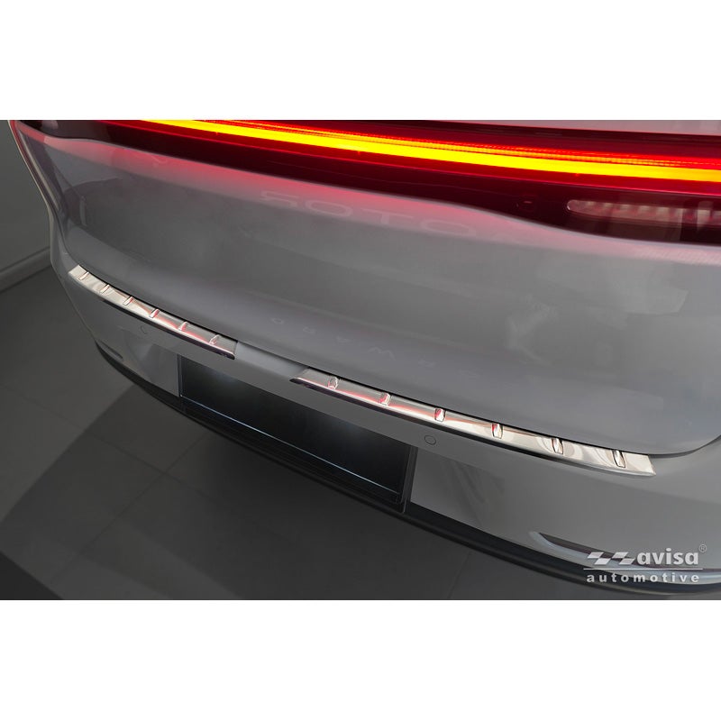 Avisa Protection de Seuil de Coffre Acier Inox sur mesure pour Leapmotor C10 2024- - Argent - 2-pièces