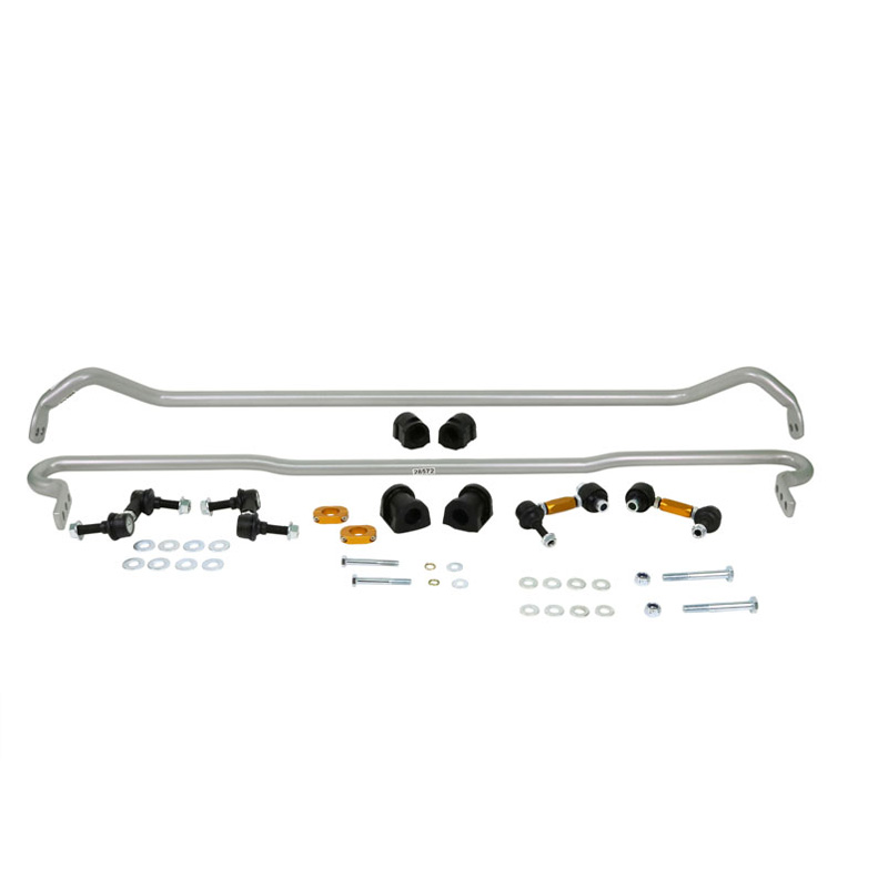 Whiteline Kit de barre stabilisatrice avant et arrière sur mesure pour Subaru WRX Sedan GJ Sti 2.5 4WD 2014-