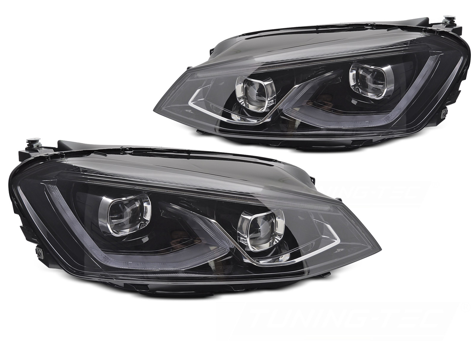 Koplampen passend voor VW Golf 7 VII (2012-2017) Full LED Golf 8 Design