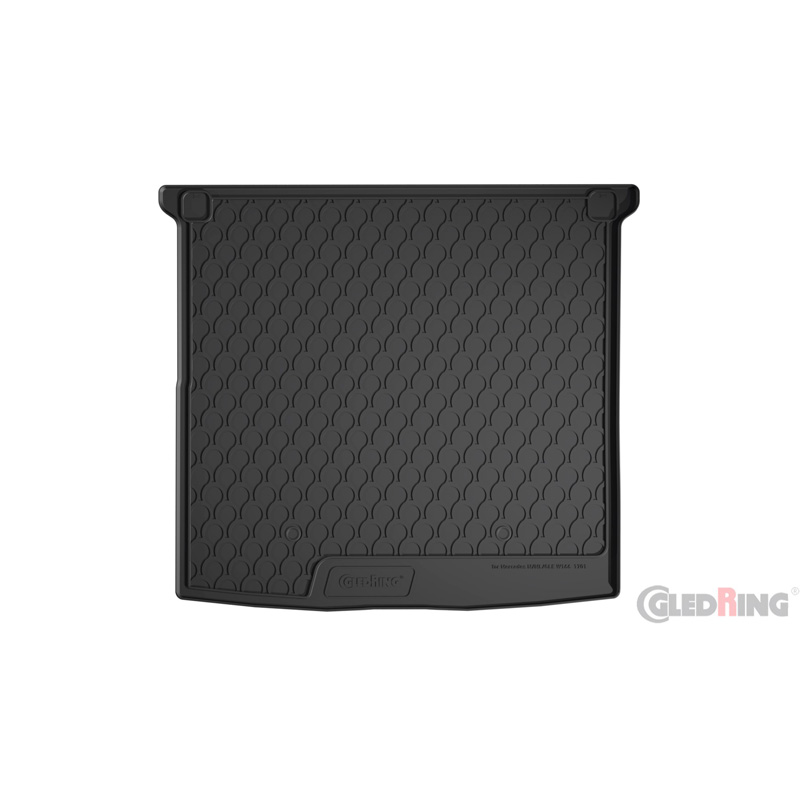 Coquille coffre-arrière Rubbasol (caoutchouc) sur mesure pour Mercedes ML & GLE W166 2011-2019