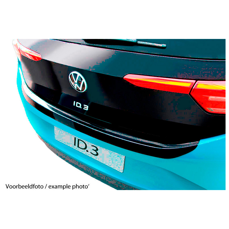 RGM Protection de seuil arrière (ABS) sur mesure pour Skoda Superb IV Estate 2024- Noir brillant