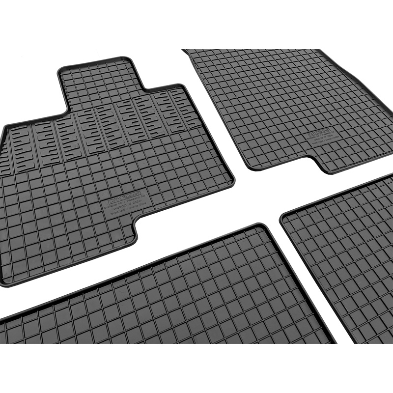 Set tapis de caoutchouc sur mesure pour Jaecoo J7 2024- (4-pièces + points de fixage)