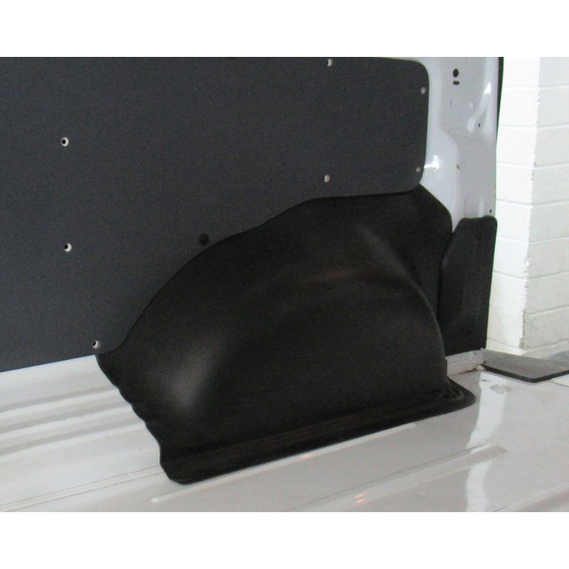 RGM Set couvres de garde-boues intérieur sur mesure pour Citroën Jumpy XL / Spacetourer XL & Peugeot Expert Long / Traveller Long 2016- & Opel Vivaro L3 2019- Noir