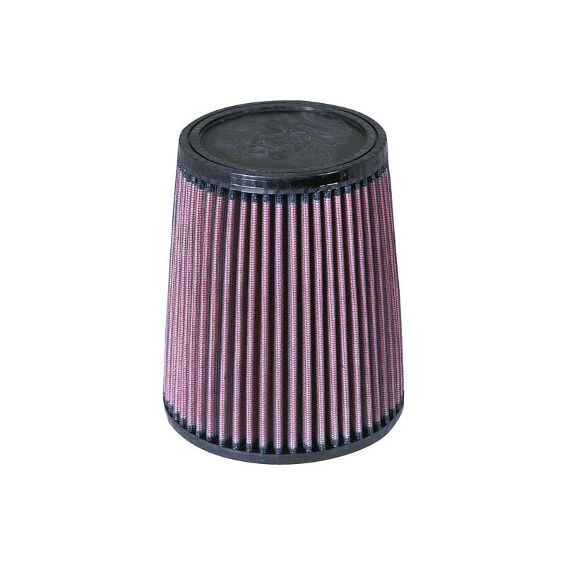 K&N Filtre à Air Universel Conique 70mm raccordement, 149mm de base, 121mm en haut, 178mm hauteur (RU-3610)