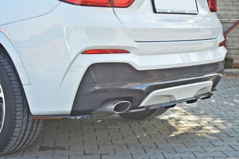 Centrale Achterspoiler BMW X4 M-Pack (met verticale bar)Glanzend Zwart