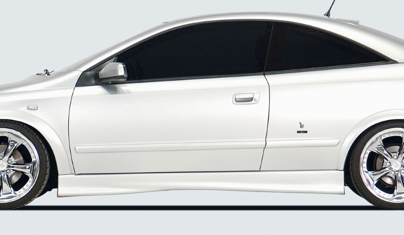 Zijskirts Opel Astra G Coupe/cabrio Rieger