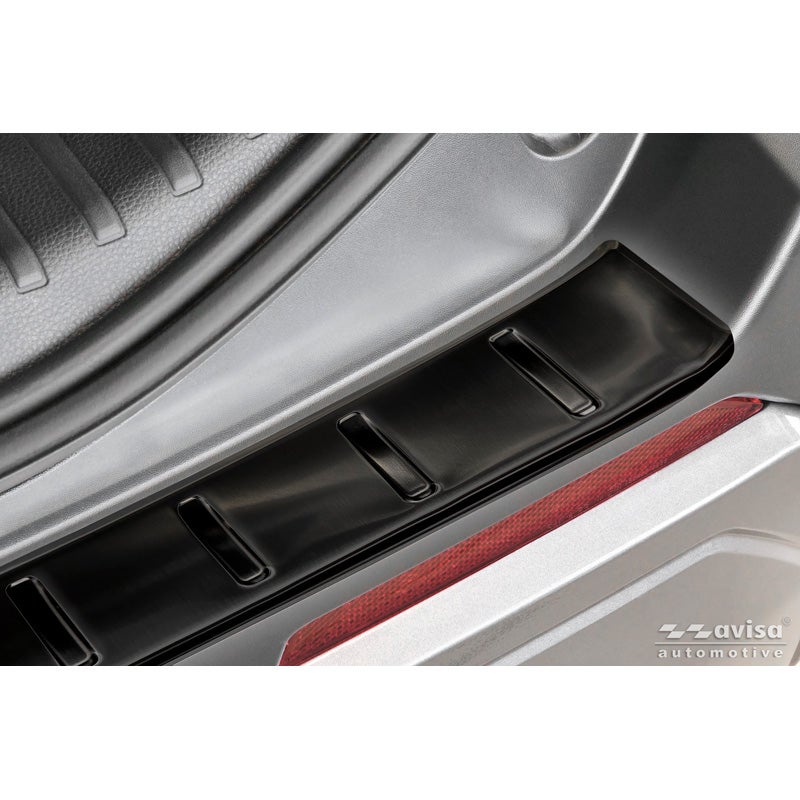 Avisa Protection de Seuil de Coffre Acier Inox sur mesure pour Toyota RAV4 VI (XA6) 2026- - Noir