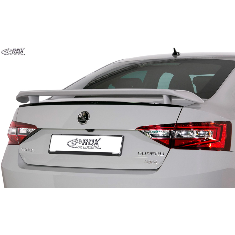 Spoiler arrière sur mesure pour Skoda Superb 3V Sedan 2015- (PUR-IHS)
