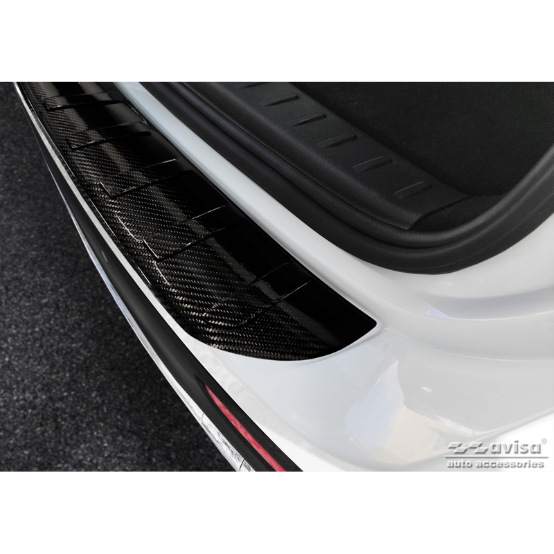 Protection de seuil arrière carboné 3D sur mesure pour Mercedes GLB (X247) incl. AMG 2019-