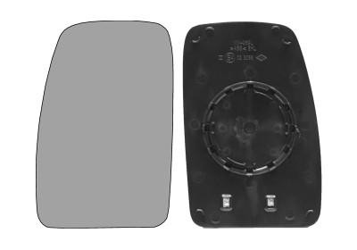 spiegelglas, verwarmd, links Renault Master, 2004-2010