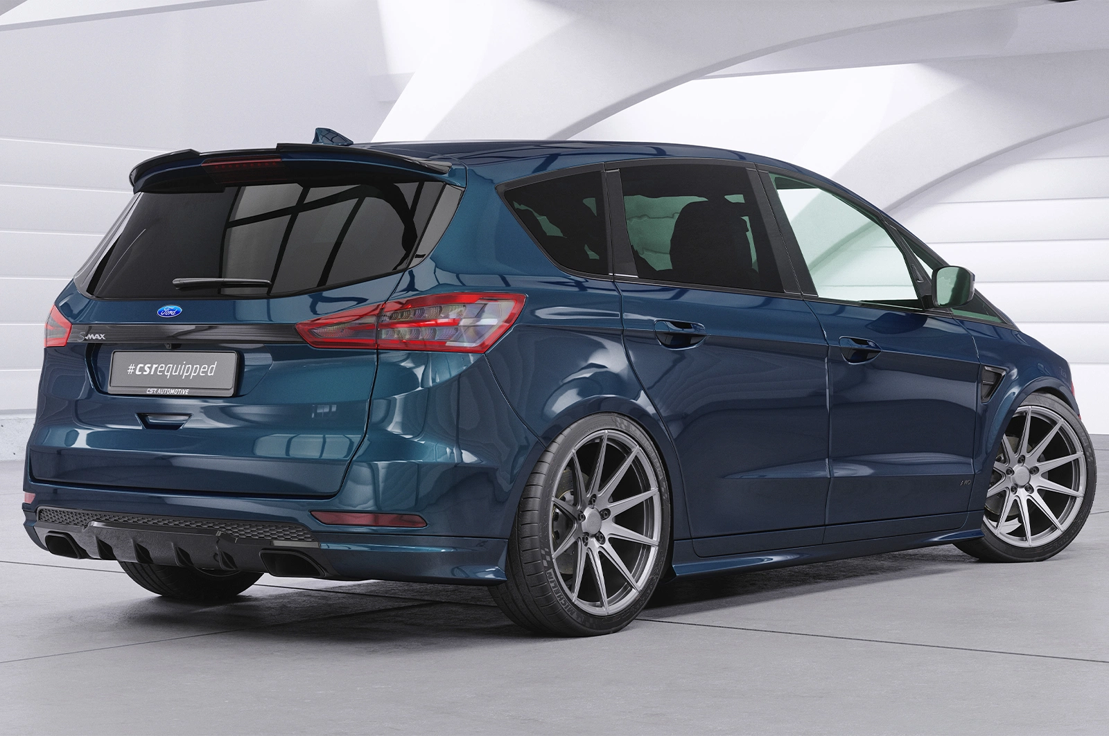Achterspoiler Ford S-Max 2. Gen glans zwart CSR