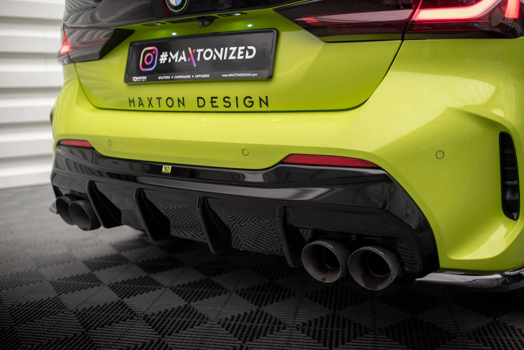 Diffuser V.3 BMW M135i F40 + Milltek Sport Exhaust