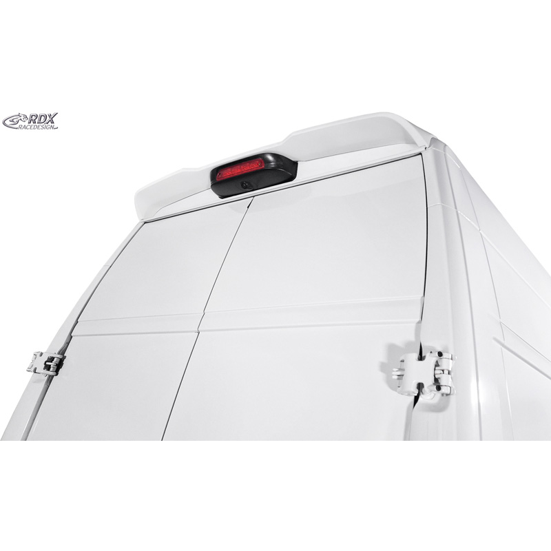 RDX Racedesign Becquet de toit sur mesure pour Citroën Jumper 2006- / Fiat Ducato 2006- / Peugeot Boxer 2006-  / RAM ProMaster 2014- / Opel Movano 2021- / Toyota Proace Max 2024- (H3) (PU)