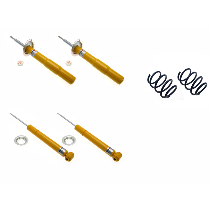 KONI Sport Kit sur mesure pour BMW Série 5 (E60) Sedan 520i/523i/525i/530i/520d (excl. EDC) 2003-2009 - AV30mm - AR: Suspension pneumatique (1140-2553)