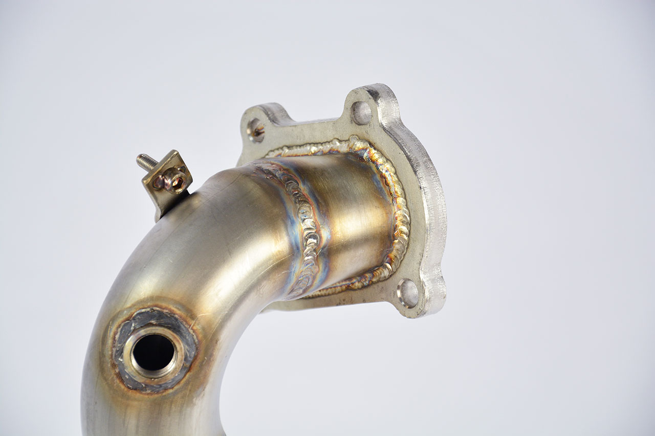 595 ABARTH 1.4T (145 Hp) (Ø65) 2015 Turbo downpipe kit (Replaces catalytic converter)