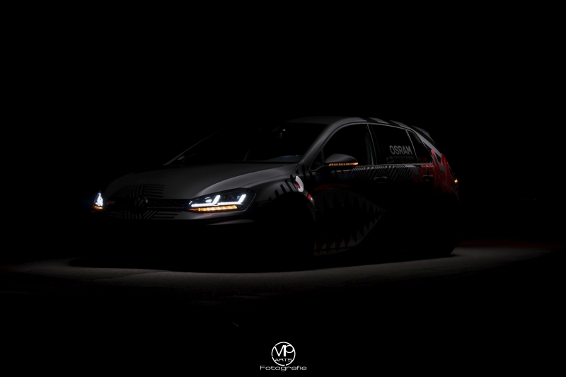 Koplampen passend voor VW Golf VII OSRAM FULL LED Black (for Xenon and Halo DRL)