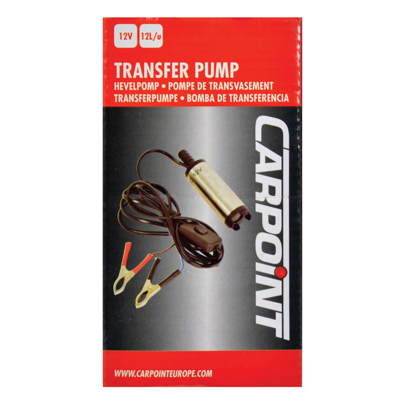 Carpoint Pompe à Siphon Mini 12V