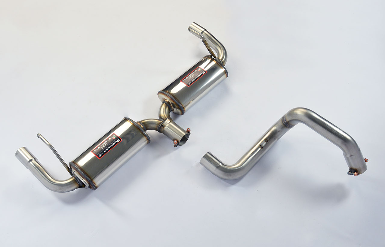 500 ABARTH 1.4T Multiair "Mod. USA" Rear exhaust Right - Left