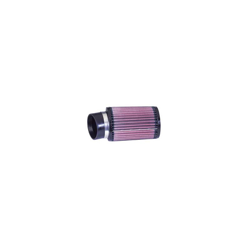 K&N Filtre à Air Universel Cylindrique 70mm raccordement, angle 20 degrés, 102mm diamètre, 152mm hauteur (RU-3190)