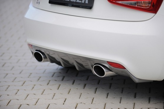 Rieger Achteraanzet Audi A1 8X 2010- Carbon Duplex
