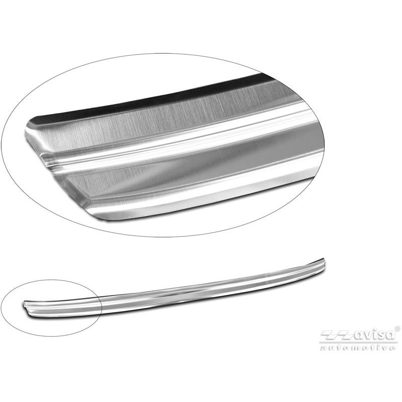 Avisa Protection de Seuil de Coffre Acier Inox sur mesure pour Kia K4 Hatchback 2026- - Argent