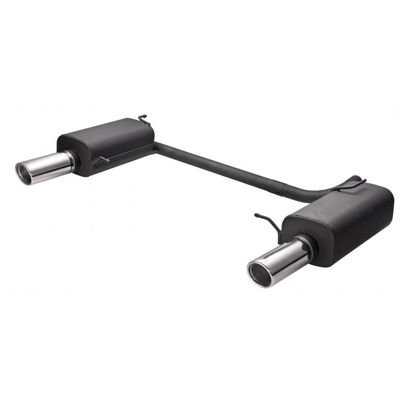 Échappement double sur mesure pour Honda Accord VII Combi 2.2 i-CTDi 103kW 2002-2008 90mm