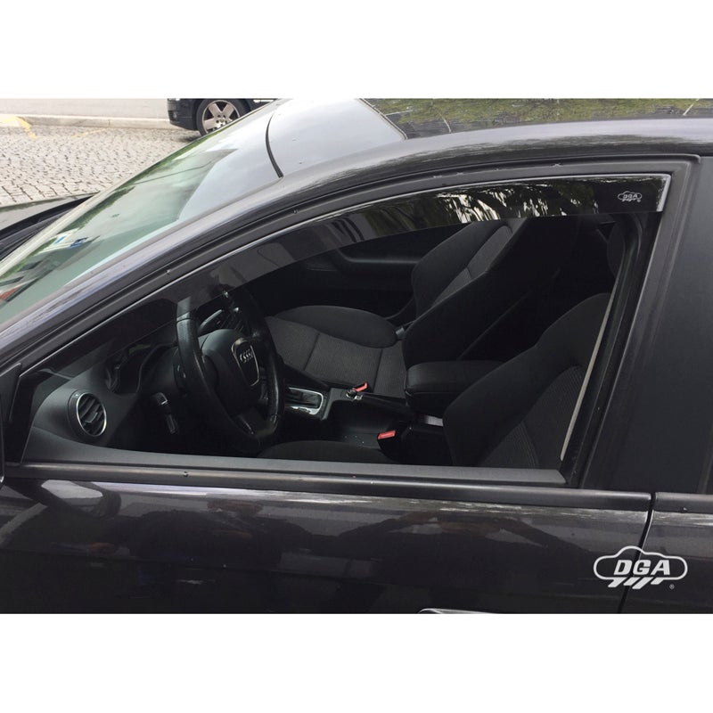 DGA Déflecteurs d'Air sur mesure pour Audi A3 (8P) Sportback 2004-2012 (2-pièces)