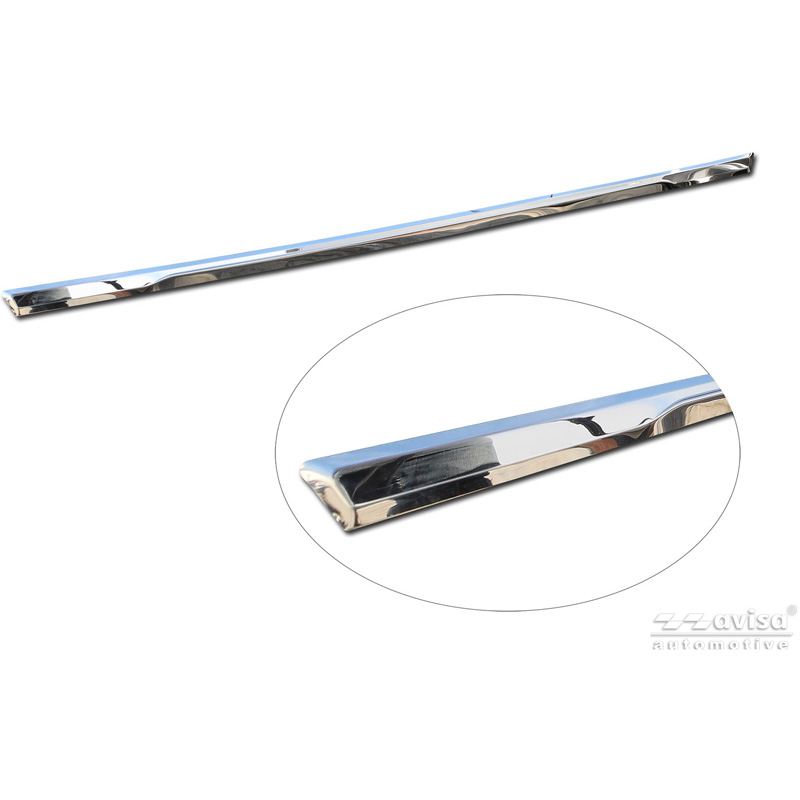 Avisa Revêtement d'habillage du hayon du coffre inox Chrome sur mesure pour Skoda Superb IV Liftback (NZ3) 2024-