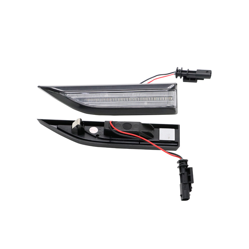 Set de Clignotants Latéraux LED sur mesure pour Volkswagen Transporter T6 2015-2020 - Blanc - incl. Feux Dynamiques