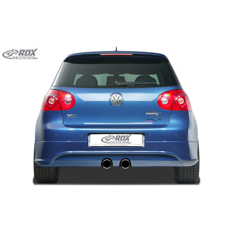 Jupe arrière sur mesure pour Volkswagen Golf V R32 Hatchback 3/5-portes 2003-2008 (R32 échappement) excl. Variant/Plus (ABS)