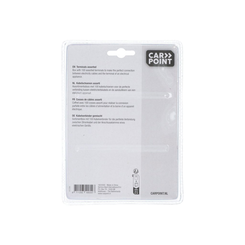 Carpoint Assortiment de Cosses 100-pièces