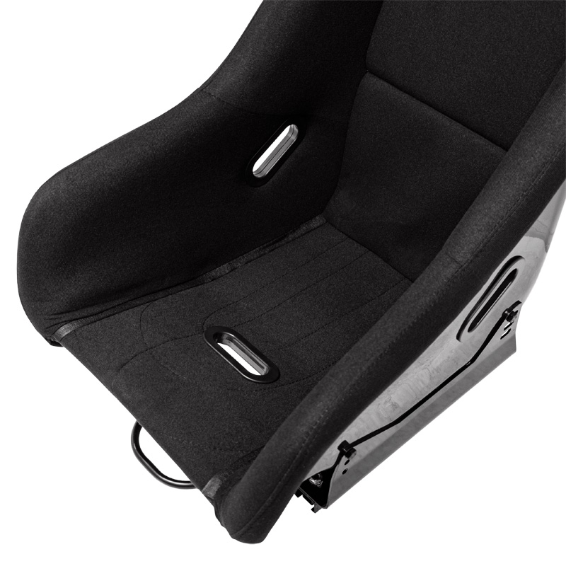 Siège baquet 'FS' - Noir - Dossier fixe en polyester - incl. glissières