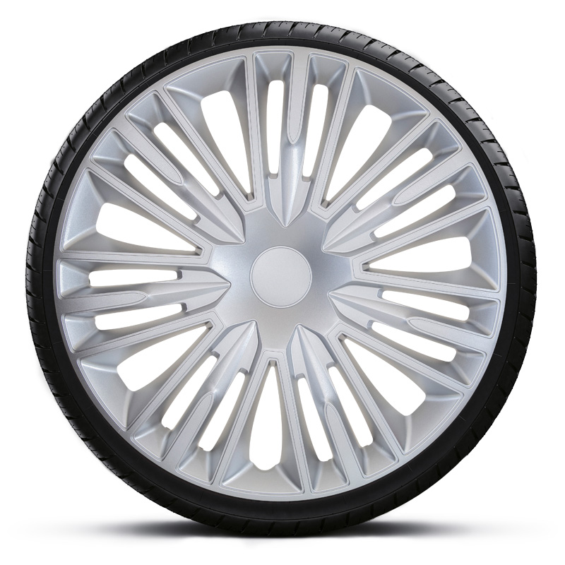 Jeu d'enjoliveurs Jerez 14-inch argent