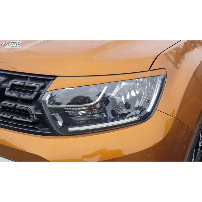 RDX Spoilers de phares sur mesure pour Dacia Duster II 2018-2024 (ABS)