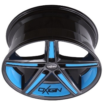 Velgen Oxigin 18 Concave blau foliert 8.5x18 inch 5x112 ET47