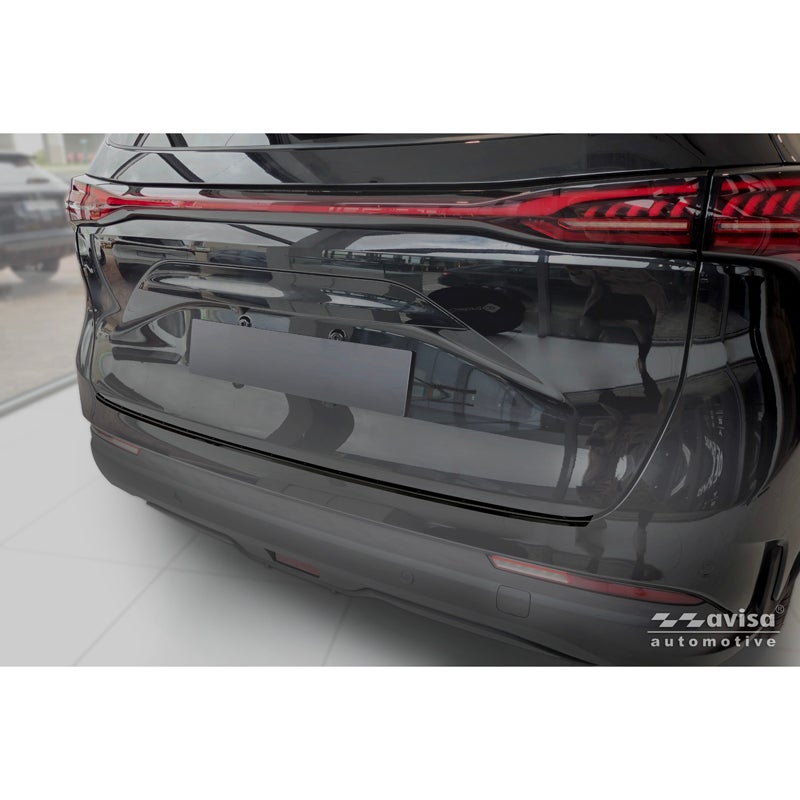 Avisa Protection de Seuil de Coffre Acier Inox sur mesure pour Forthing U-Tour 2023- - Noir Mat