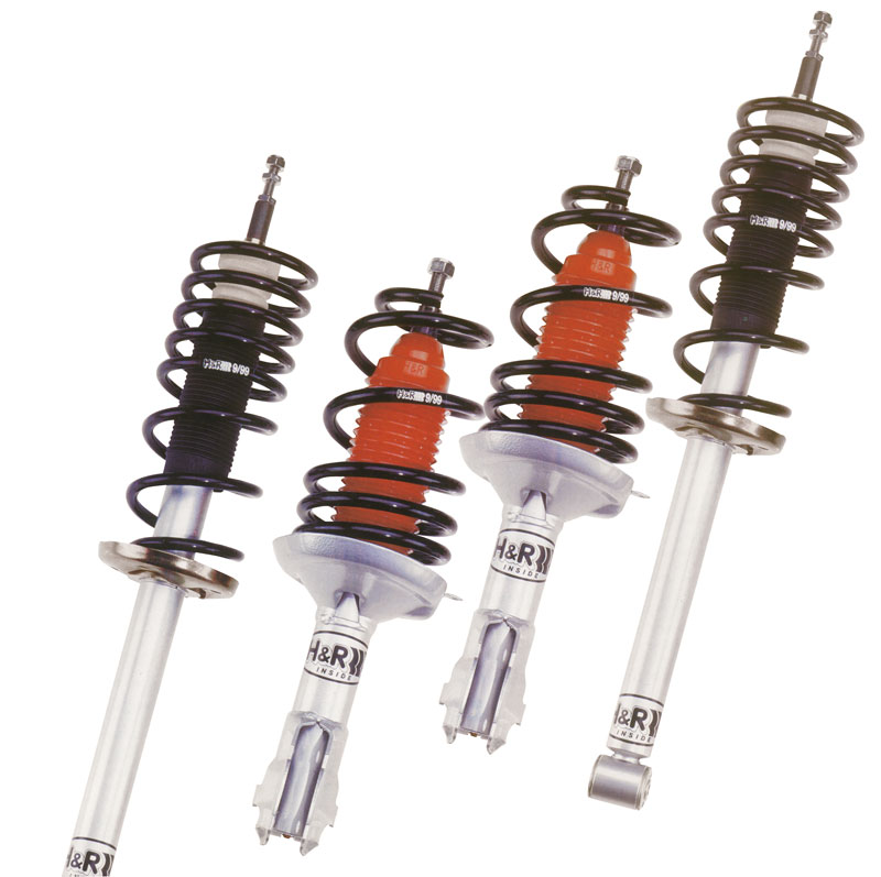 H&R Cupkit Sport sur mesure pour Skoda Octavia/Superb 2/4WD 2004-/Volkswagen Passat 2WD à partir de 1066kg AV-Charge/1031kg AR Charge Ø55mm AV55/AR40mm